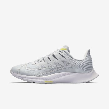 Nike Zoom Rival Fly - Női Futócipő - Platina/Sárga/Fehér/Platina